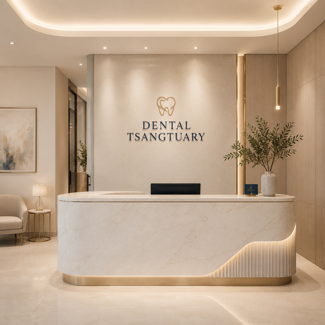 Dental Tsangtuary reception area
